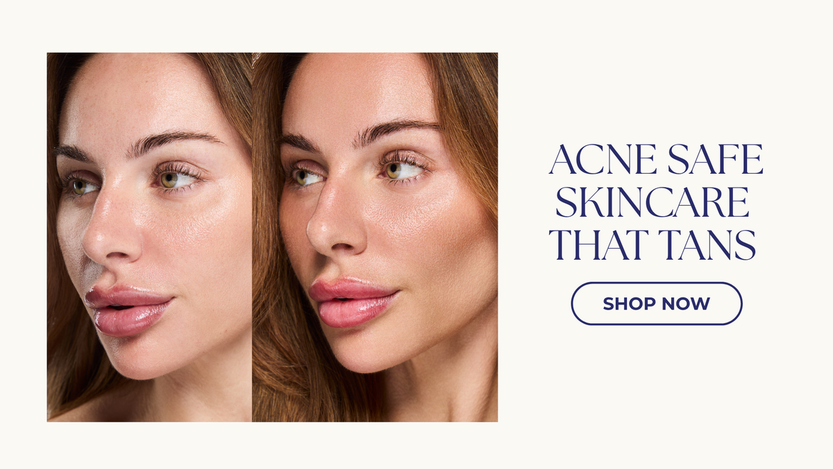The Night Affair - Acne safe skincare that tans
